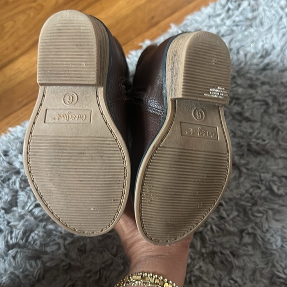 Cat & Jack Brown Western Cowboy Boots, Kids Size 6 - Picture 7 of 7